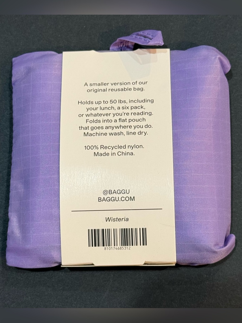 NWT BAGGU WISTERIA Baby Reusable Bag - Picture 2 of 7